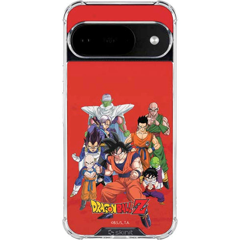 Dragon Ball Z Group Google Pixel 10 Clear Case